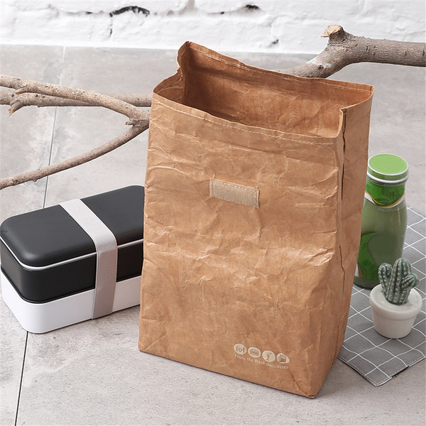 Functional Insulated Lunch Box Bag Picnic Zip Pack Waterproof Storage Handbag Almoco Saco Bolsa De Almuerzo Sac A Lunch Wish