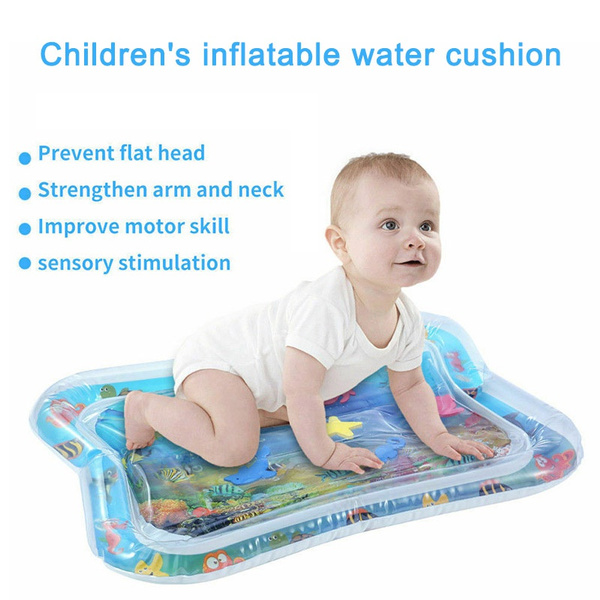 Baby Inflatable Patted Water Play Pad Tummy Time Toy Baby Prostrate ...