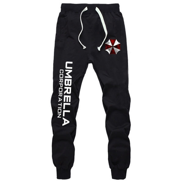 Resident Evil Umbrella Pants Mens Sportswear Pants Joggers