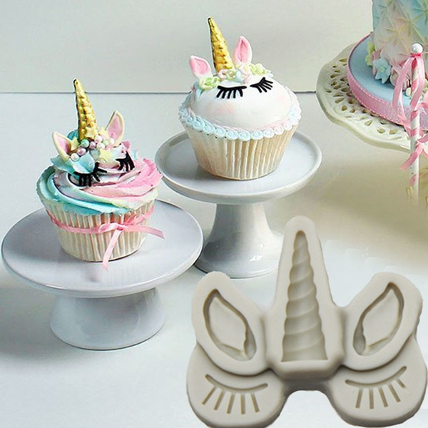 Unicorn Animal Silicone fondantform Cake Decoration Chocolate WSLE de @net