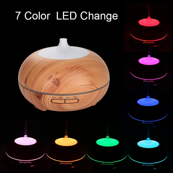 7 Farben LED Ultraschall Luftbefeuchter Aroma Diffuser Aromatherapie Humidifier