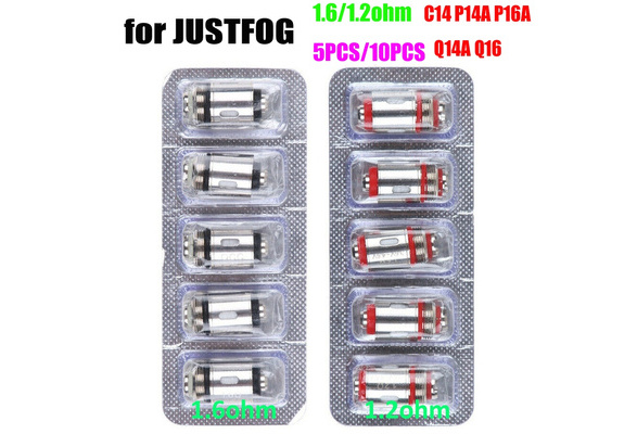 Replacement Coil Head 1.2ohm 1.6ohm for Justfog Q16 Q14 S14 G14 Kit