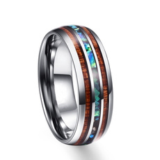 8MM, tungstenring, New arrival, Jewelry