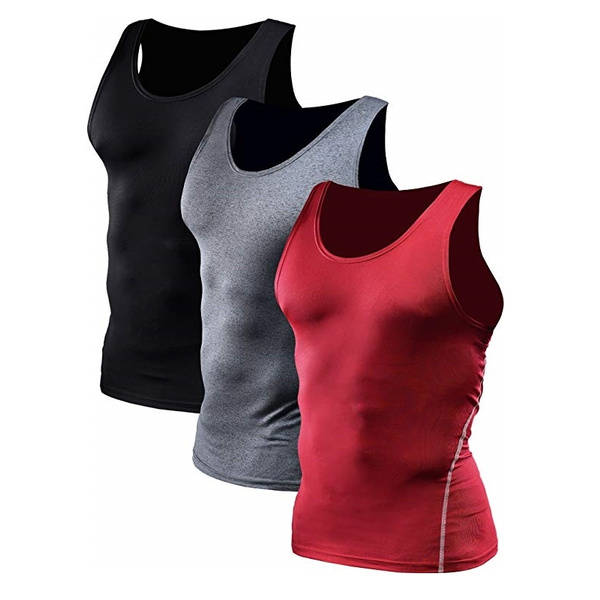 Athletic compression clearance tank top