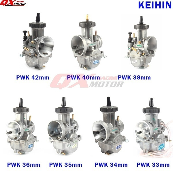 Motorcycle carburetor PWK 33 34 35 36 38 40 42 Pwk Carburetor KEIHIN  Carburador Universal 2T 4T Engine Dirt Bike Motocross Motorcycle Scooter  UTV ATV