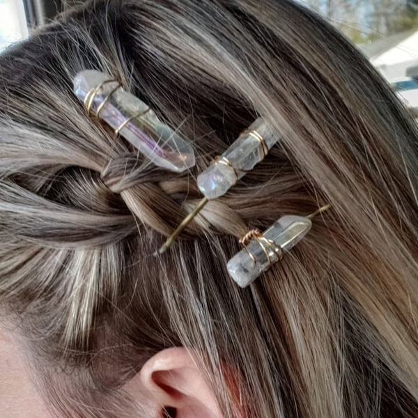 STELLAR  Crystal bridal hair pins  TANIA MARAS BRIDAL