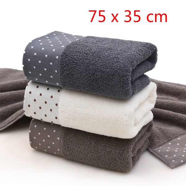Wash Cloth Beach Home Textile Bath Adults Bathroom Soft Cotton Face Towel 