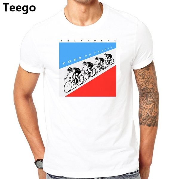 skal Faret vild Pelagic Kraftwerk Tour De France Rock Music Band CD T-Shirts Unisex KW4 men's top  tees | Wish