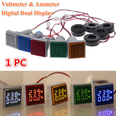 leddigitalvoltmeter, voltagegauge, led, currenttransformer