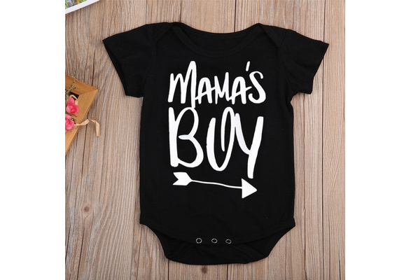 mama's boy newborn outfit