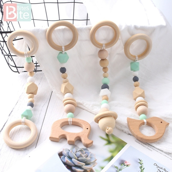 4pcs Set Baby Rattle Food Grade Wood Silicone Wooden Elephant Baby Mobile Crib Hanging Toys Kinderwagen Spielzeug Wish 4pcs Set Baby Rattle Food Grade Wood Silicone Wooden Elephant Baby Mobile Crib Hanging Toys Kinderwagen Spielzeug Wish