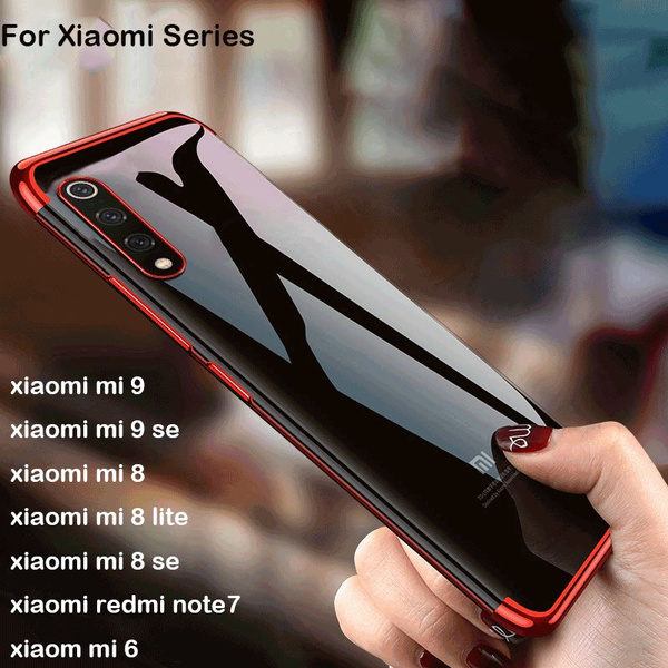 Capinha para Xiaomi Mi 9 Capinha Capa Traseira Capinha Silicone Macia TPU  Transparente para Xiaomi Mi 9 Mi 9 se Mi 8 Mi 8 Lite Capa de Telefone | Wish