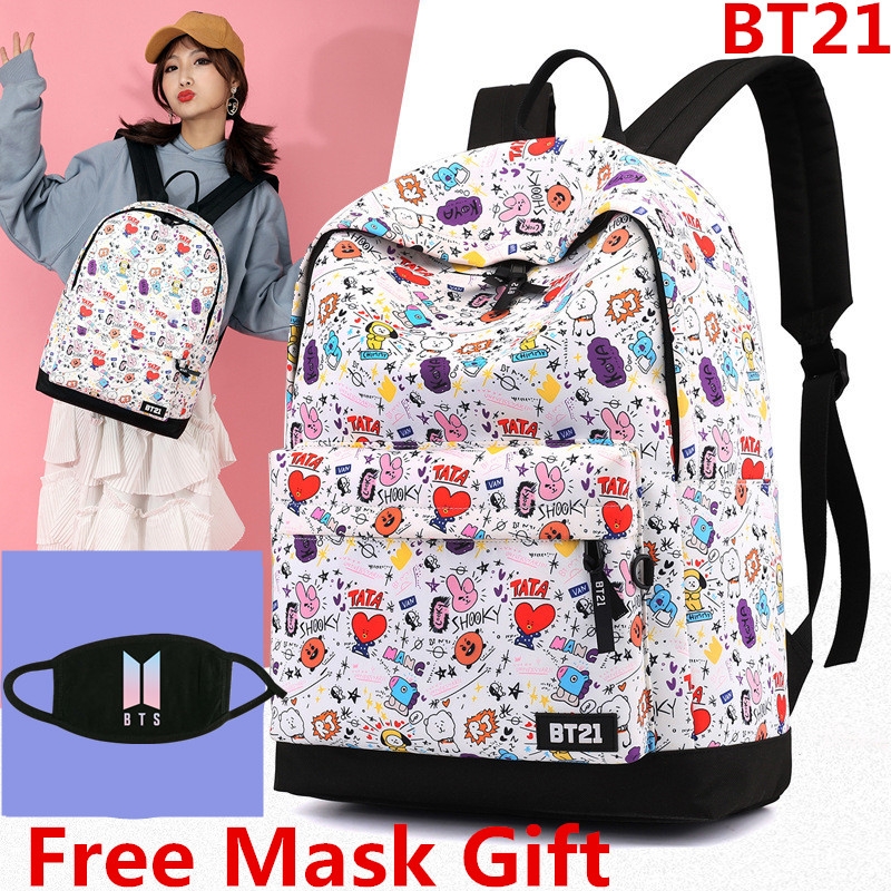 cartoon mesh backpack