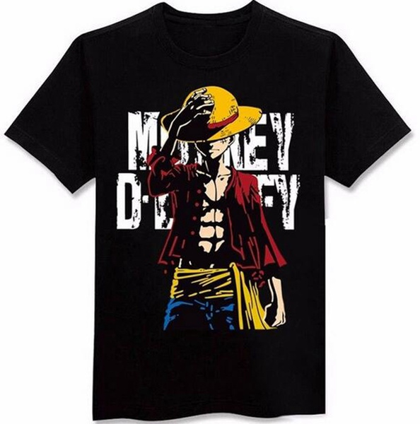 3D Print One Piece Anime Short Sleeve Men Women Casual Cartoon T-Shirt Tops Tee 