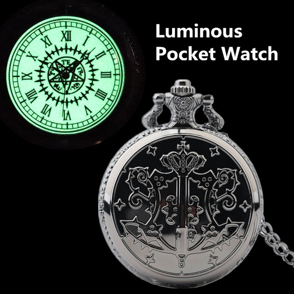 Black butler sebastian online pocket watch