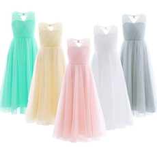 Summer, ballgowndres, pleated dress, Princess