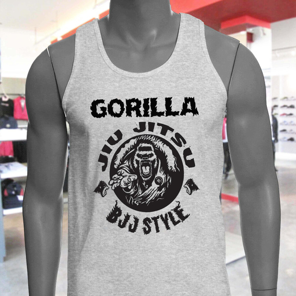 Jiu Jitsu Bjj Gorilla Mens Tank Top 