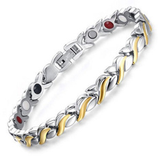 charmsforbracelet, Crystal Bracelet, braceletfemme, Stainless Steel