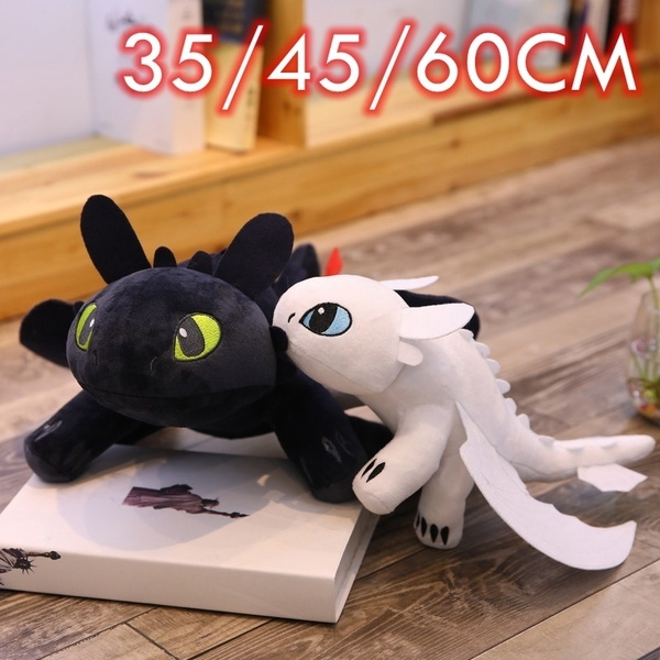 night fury and light fury plush