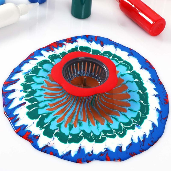 Acrylic Pouring Strainers Plastic Silicone Strainer Flower Drain Basket  Acrylic Paint Pouring Supplies