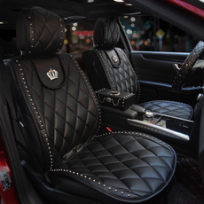 carseatcover, leather, universalcushion, crown