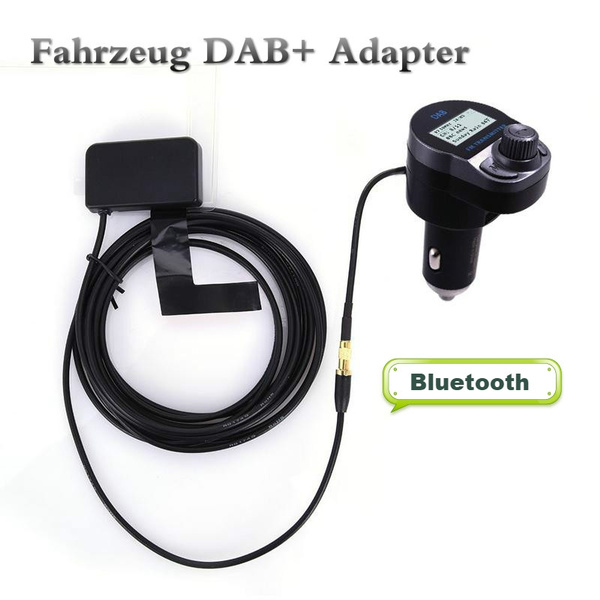 Empfänger Digital Radio Adapter Bluetooth FM Transmitter USB-Ladegerät DAB/DAB 