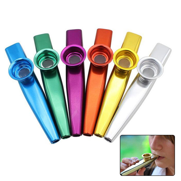 Metal Lightweight kazoo Portable For Beginner Flute Instrument Music