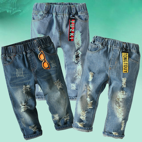 Teenager Denim Girls Distressed Clothes Kids Jeans Pants Fashion Street  Wear Baby Jeans - China Fashion Trousers and Trousers price |  Made-in-China.com