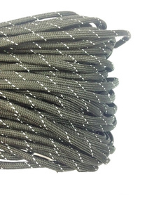 25FT/50FT/100FT Paracord 550 Parachute Reflective Rope 7 Core Strand for Climbing Camping Buckle