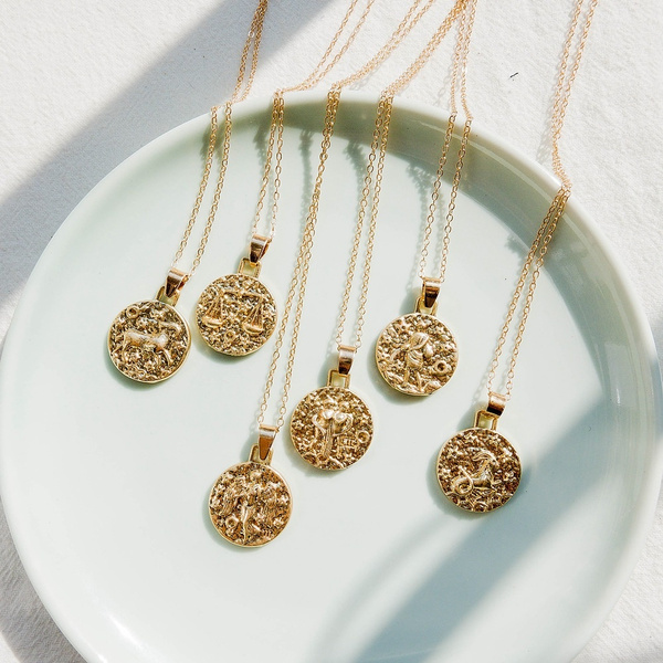 Zodiac Logo Necklace, Constellation 
