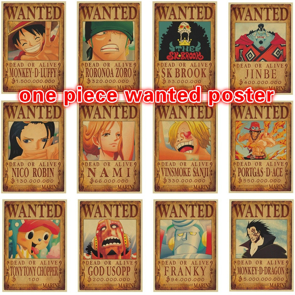 Poster One Piece Portgas D. Ace Wanted