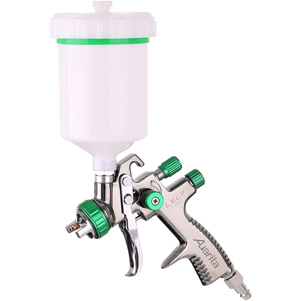 Lvlp Spray Gun With Adapter And Mix Cup Paint Spray Guns Airbrush
