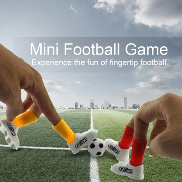 Mini Soccer Game Finger Toy Football Match Funny Table Game Set with Two 