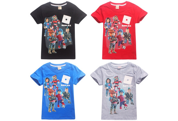 2018 Summer Fashion Children T-shirt Roblox Tshirt Short Sleeve