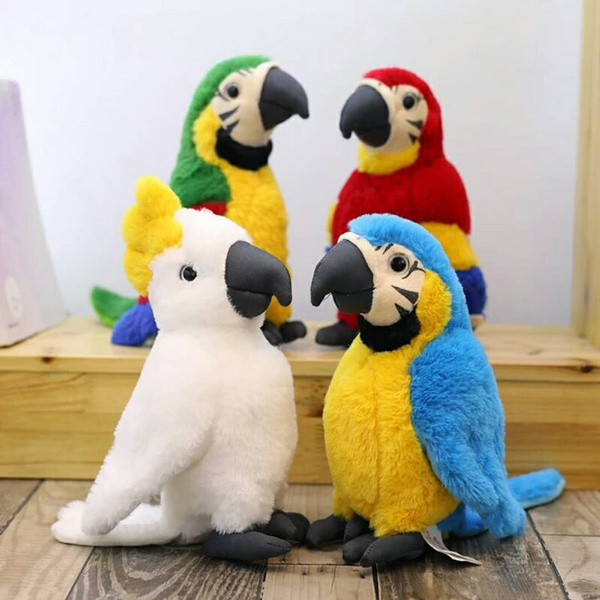 Parrot plush best sale toy