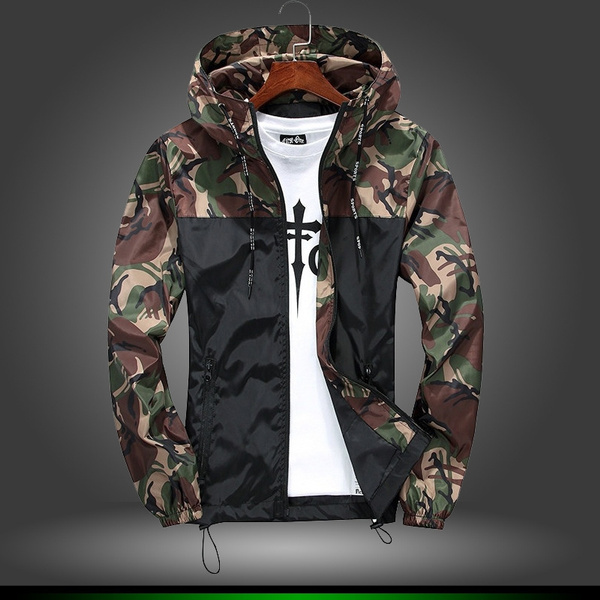 Camo hotsell spring jacket