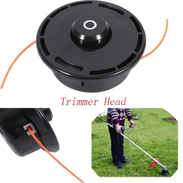 Black Plastic Trimmer Head for Various Types of Gasoline Grass Trimmer ...