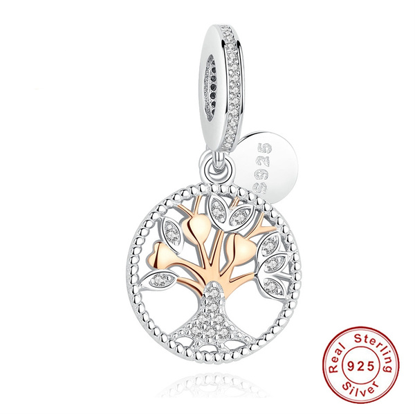 pandora family tree rose gold