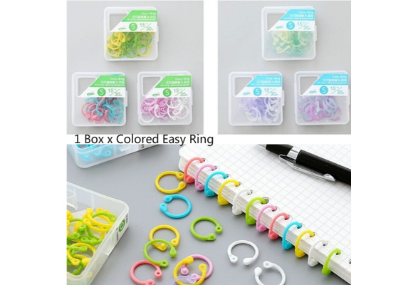 Kunststoff Kreis Ring Clips Loseblatt Buchbinder Reifen Notebook Kreis Kunststoff Kreis Ring Clips Loseblatt Buchbinder Reifen Notebook Kreis