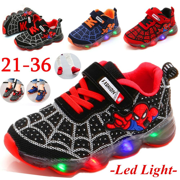 Led Lights Children Shoes Flash 