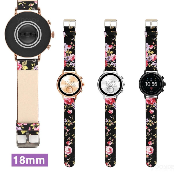 Fossil flower outlet watch