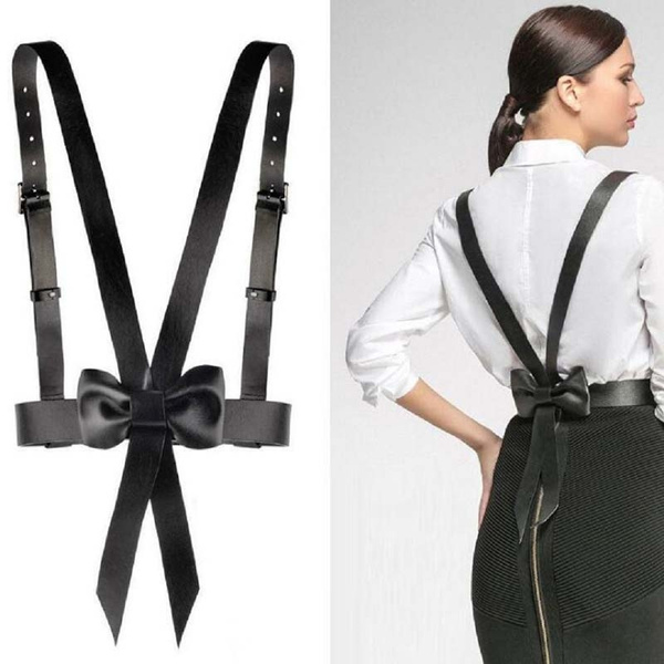 Harness Belt Fashion Leather, Leather Belt Woman Bondage