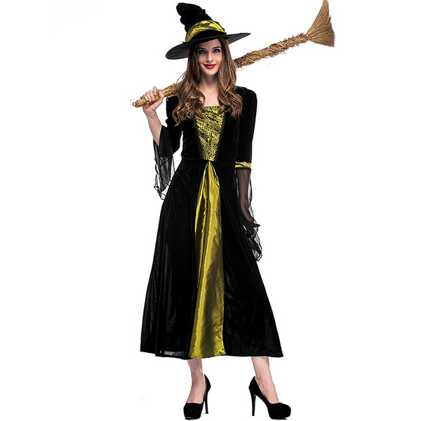 Vampire Costume Adult Evil Queen Masquerade Halloween Fancy Dress