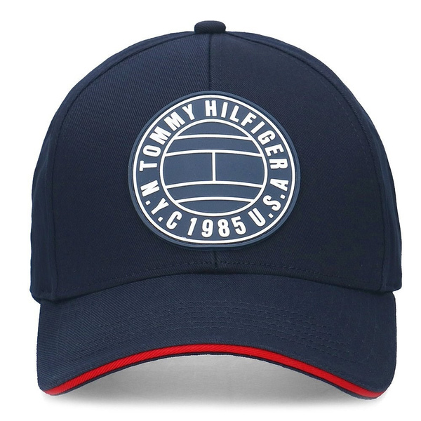 tommy hilfiger round patch cap