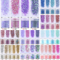 Holographic Glitter Powder Shining Sequins Glitter Hot Sale Dust Powder for Art Decorations and DIY