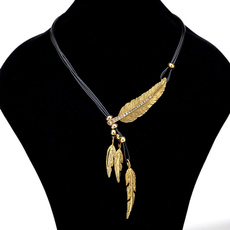 chainfeatherpattern, necklacesfinejewelry, leaf, Jewelry
