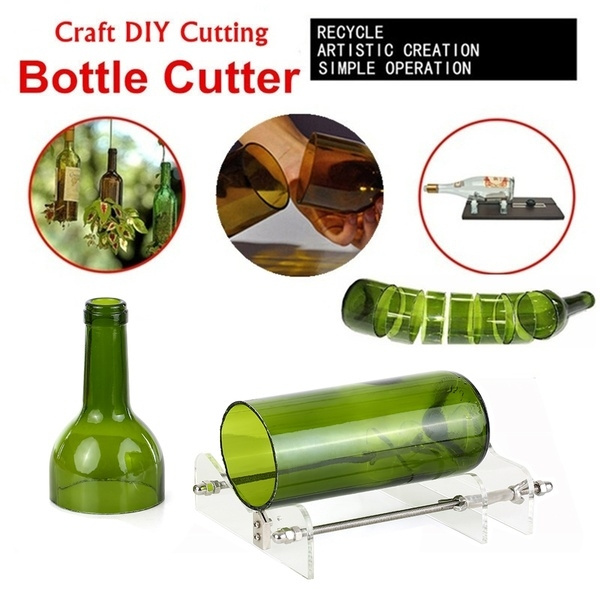 New Beer Glass Wine Bottle Cutter Cutting Machine Jar DIY Kit Craft Recycle Tool