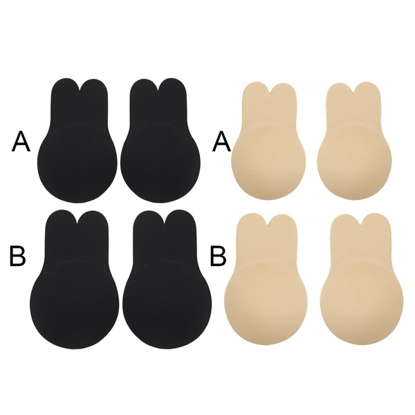 Adhesive Reusable Nipple Pads - Silicone Nipple Cover Bra Pad