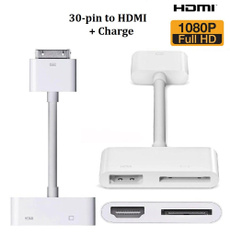 Apple, Hdmi, Ipod, 30pindocktohdmicabledigitaladaptercharger