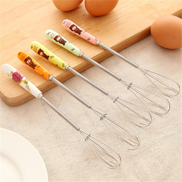 Small egg whisk stainless steel